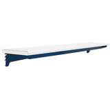 ESD-Safe Adjustable Laminate Shelf for All-Spec Heavy Duty Benches, 12 x 48" redirect to product page